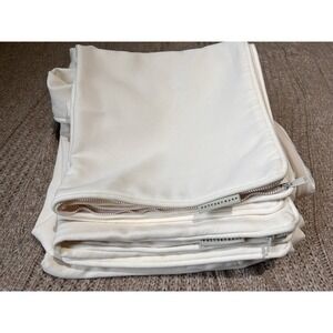 Pottery Barn Outdoor Chair Covers Set Of 2 Natural Cream Color